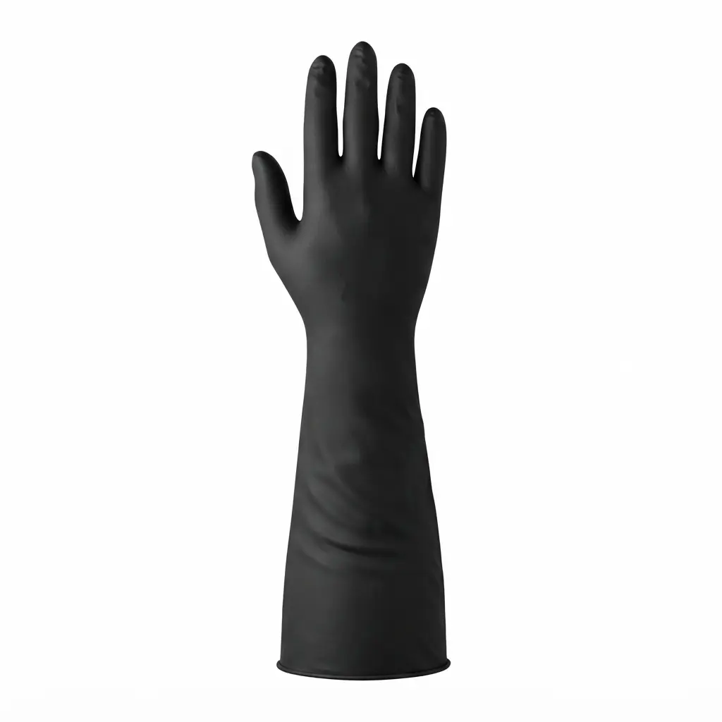GLOVE NITRILE BLACK PWD FREE XLARGE #60009X CS 10 * 100