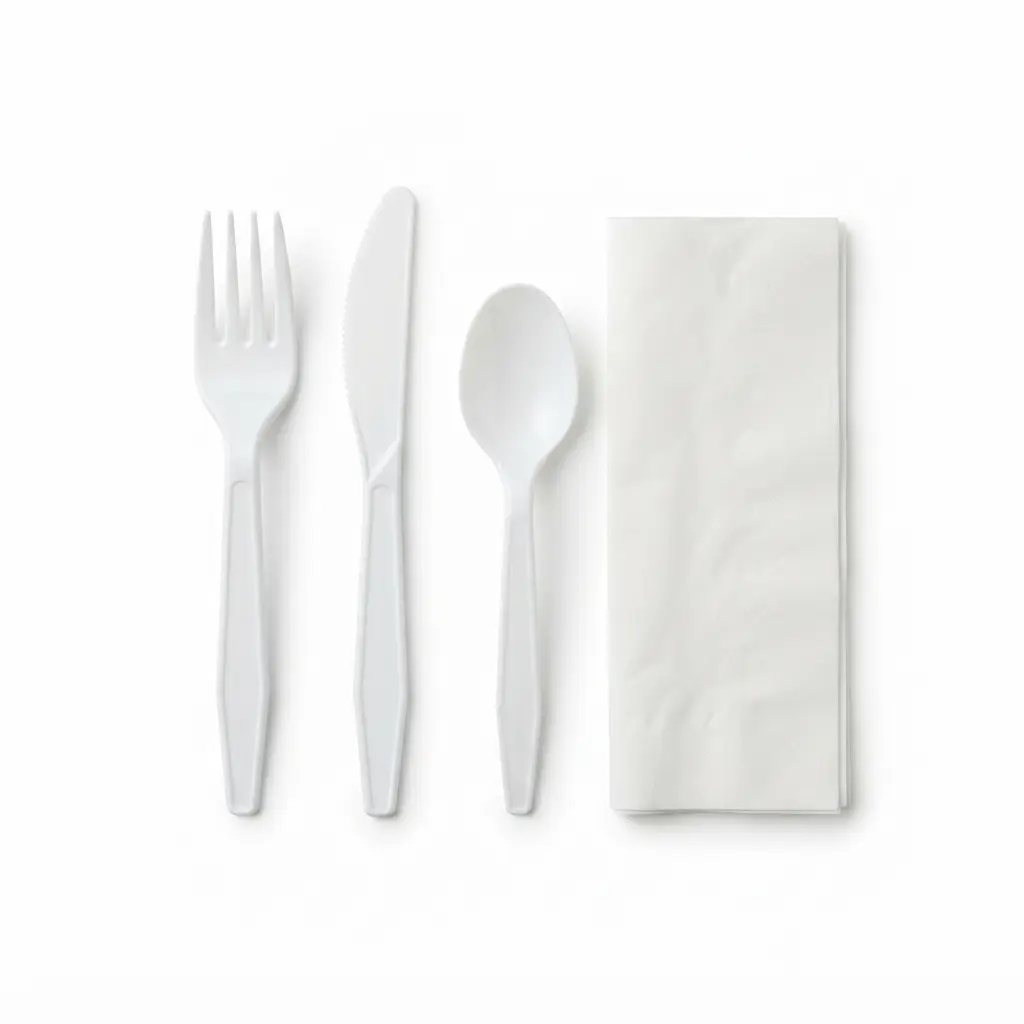 CLUTERY KIT 4/1 WHITE "HEAVY" (FK,K,TSP,NAP) (250)