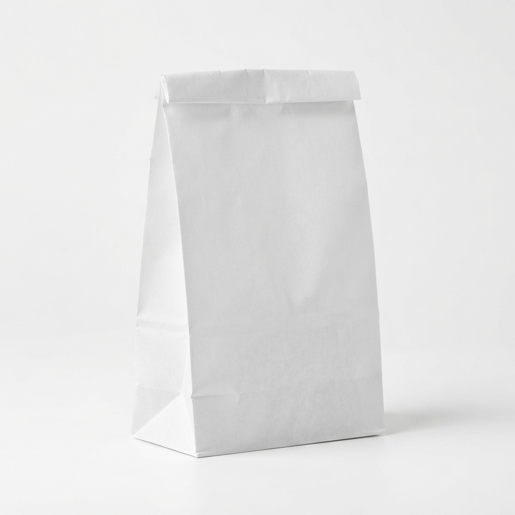 INC PAPER WHITE BAG #8 (500)