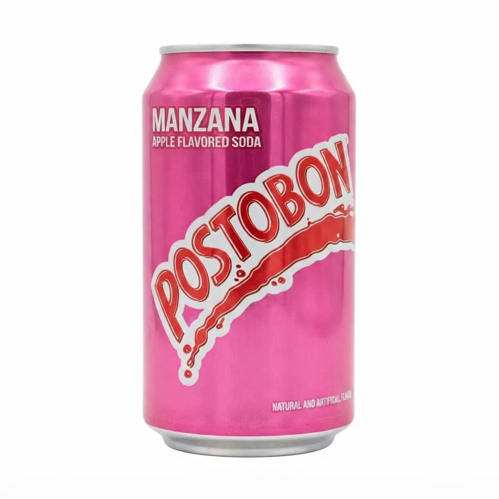 MANZANA POSTOBON 10.5 OZ - 24 CANS ( 6 PACK * 4) ITEM #100876