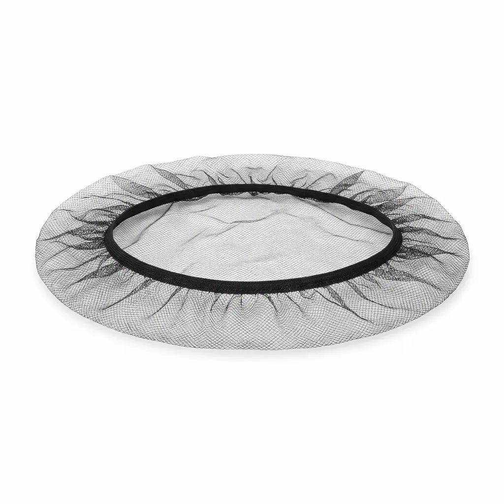 SAFE GUARD HAIRNET BLK 22" BOX 144 UNITS