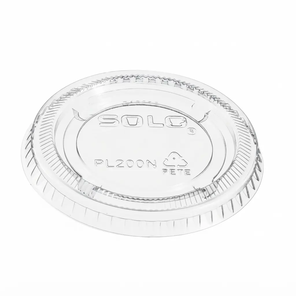 "DART" - PLAST SOUFFLE LID PL200N 2.0 OZ. (2500)