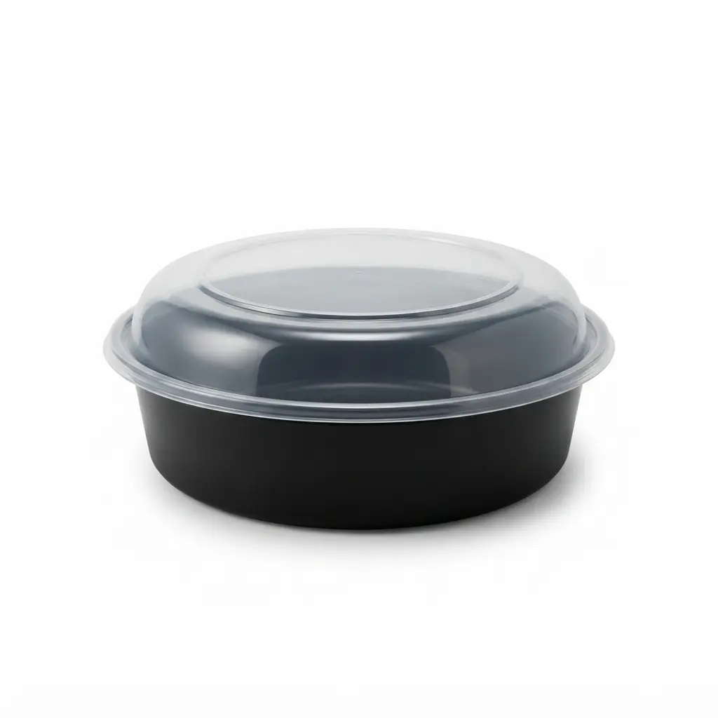 JA-R32 Round 32oz 7 Inch Black (150)