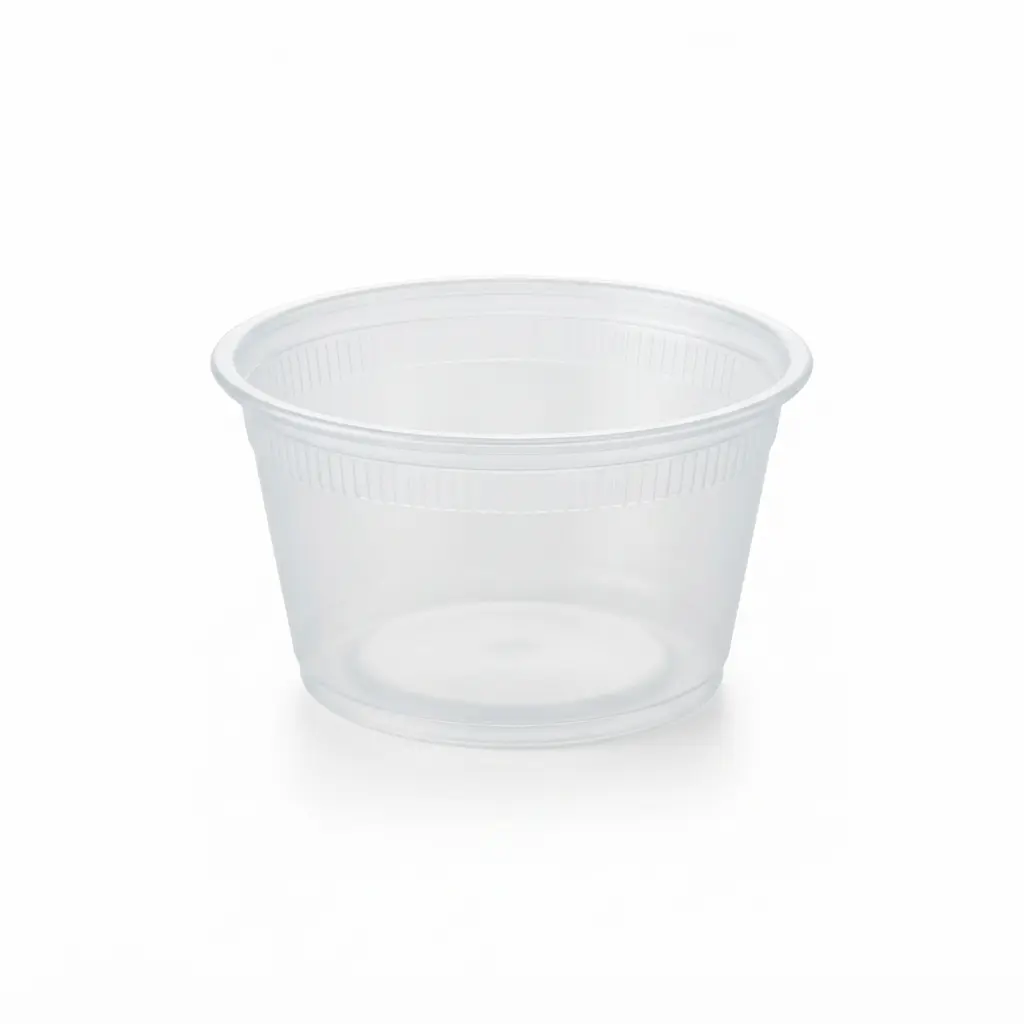 "DART" - PLASTIC SOUFFLE TRANS CONT P100N 1.0 OZ. (2,500)