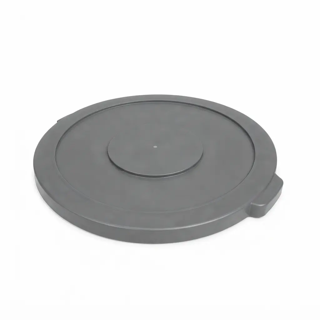 LID FOR 44 GALLON TRASH CAN - GRAY